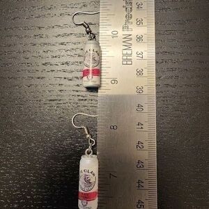 Seltzer Themed Costume Earrings